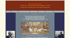 Desktop Screenshot of africanamericantrail.org